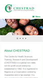 Mobile Screenshot of chestrad-ngo.org